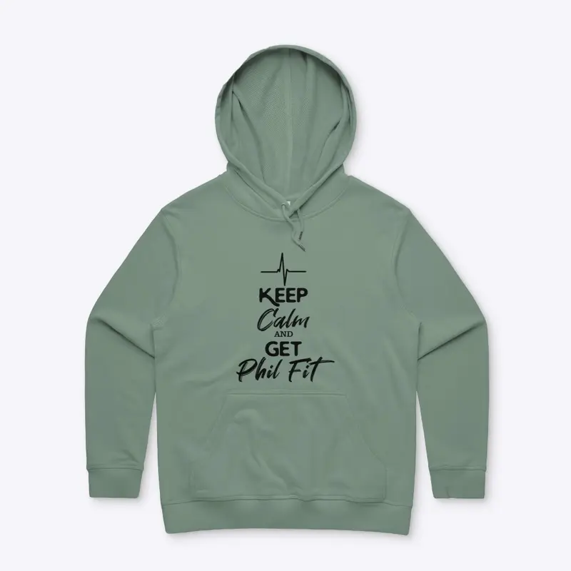 Keep Calm & Get Phil Fit Women's Hoodie