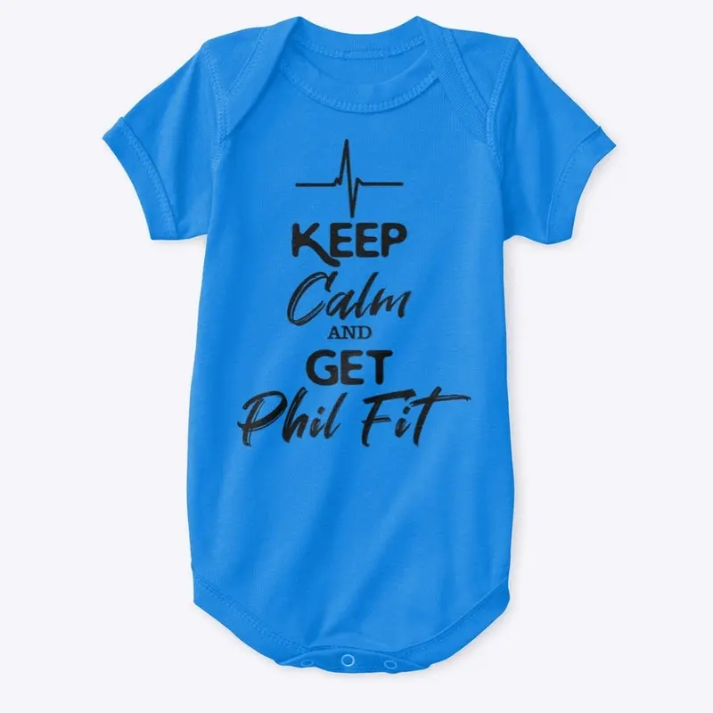 Keep Calm and Get Phil Fit Onesie 